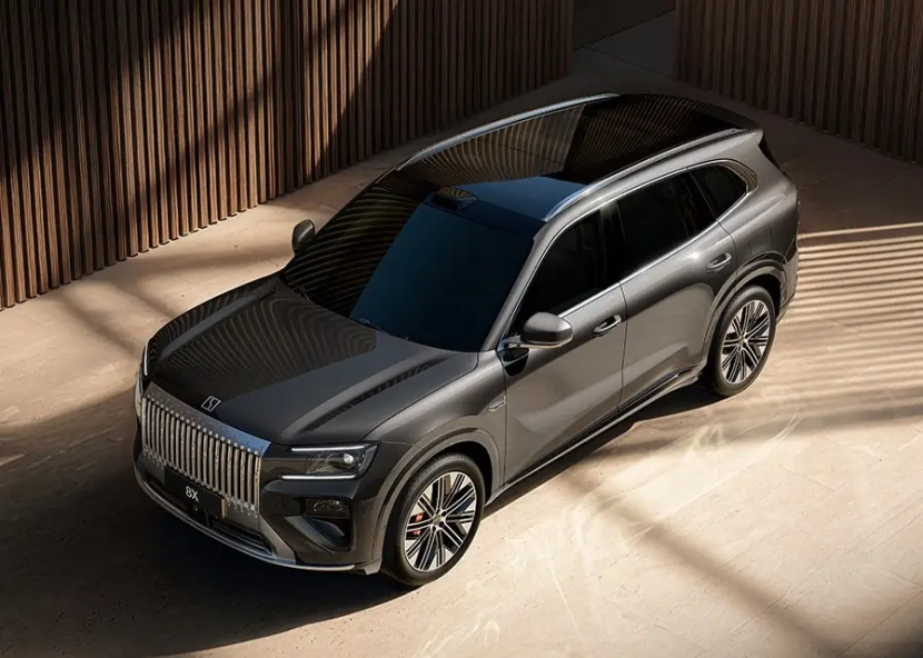 极氪8X实车外观首发！五种颜色，顶配或接近50万元