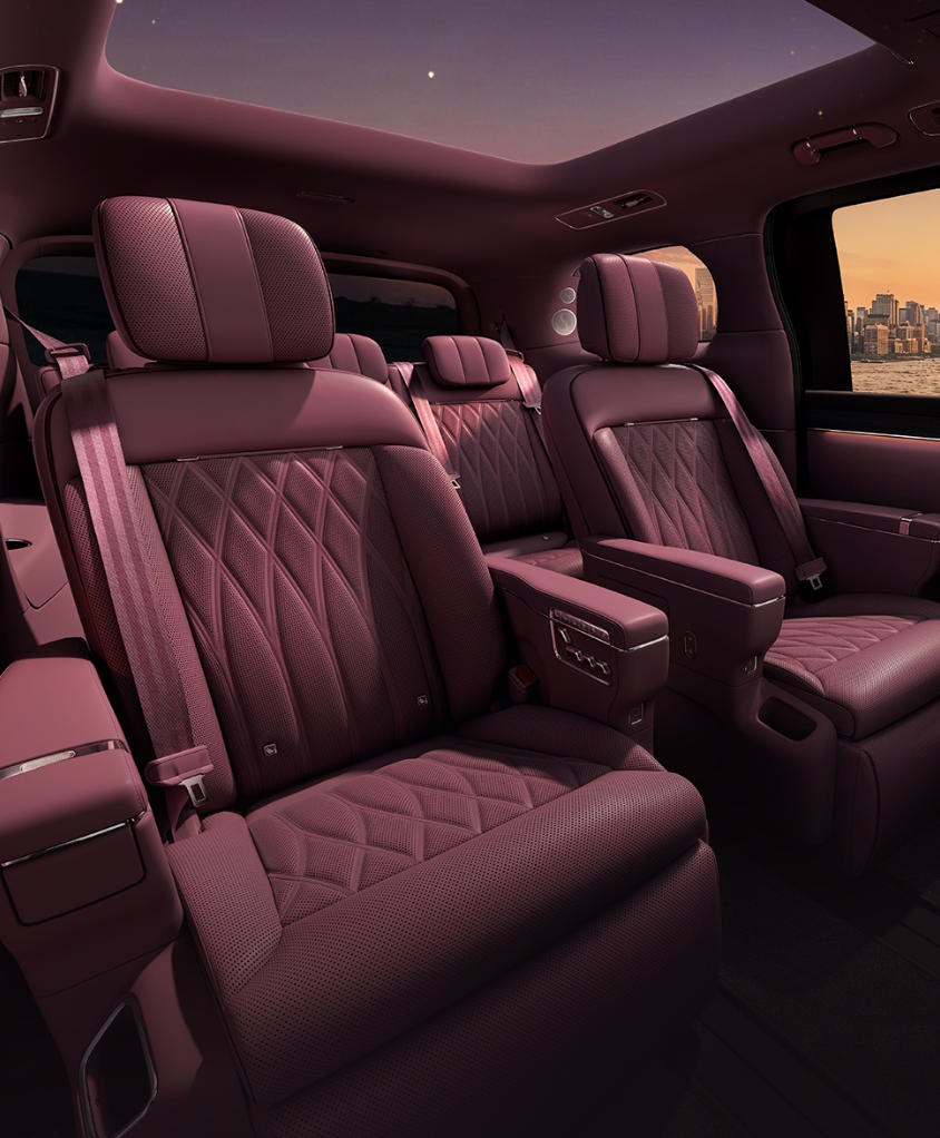 三款光影主题 智界V9内饰配色公布